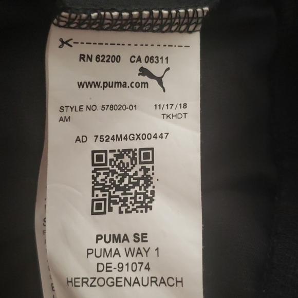 Hp. PUMA Way 1 Long Sleeve Top - Picture 10 of 10